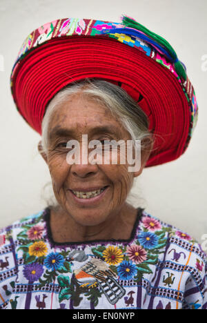 Porträt eines Bürgers von Guatemala Stockfoto