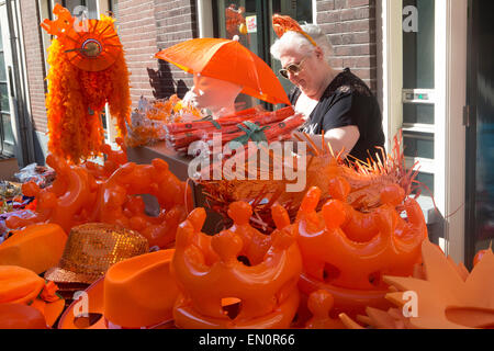 ersten Königstag in Amsterdam Stockfoto