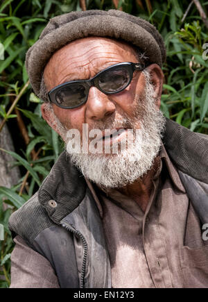 Gesichter von Pakistan in die Northern Frontier District von Baltistan und das Dorf Hushe Stockfoto