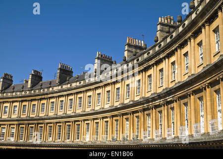 Bad Somerset England UK The Circus historischen georgianischen Architektur Stockfoto