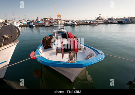 Fischerei Hafen von Santa Pola am 2. Mai 2013 in Santa Pola, Alicante, Spanien Stockfoto