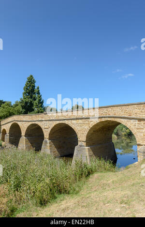 Brücke in Richmond, Tasmanien. Australiens älteste Brücke Stockfoto