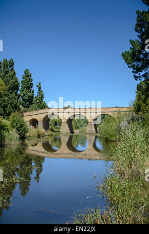 Brücke in Richmond, Tasmanien. Australiens älteste Brücke Stockfoto