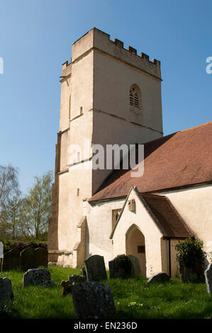 St. John the Baptist Church, Strensham, Worcestershire, England, UK Stockfoto