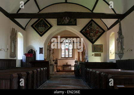 St. John the Baptist Church, Strensham, Worcestershire, England, UK Stockfoto