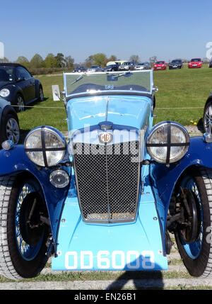 MG Sport Oldtimer, Somerset, England Stockfoto