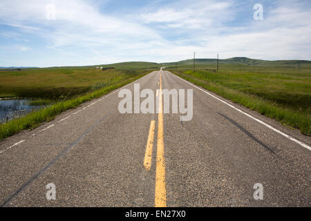 Straße in Kanada Stockfoto