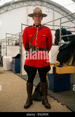 Königliche kanadische berittene Polizei Stockfoto