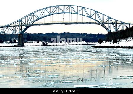 Cape Cod Canal Stockfoto