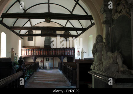 St. John the Baptist Church, Strensham, Worcestershire, England, UK Stockfoto