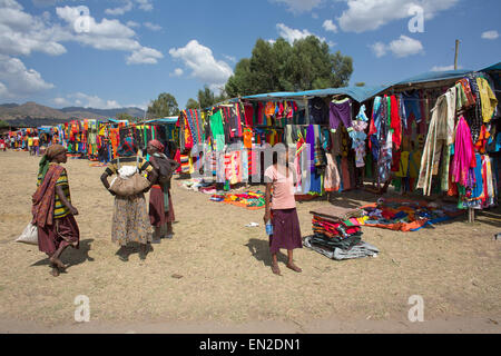 lokalen Markt im Süden Äthiopiens Stockfoto