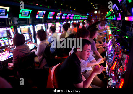 Spielhalle in Japan Stockfoto