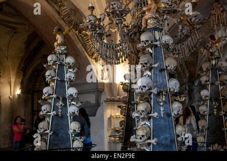 Sedlec Ossuary, Kutna Hora, Tschechien Stockfoto