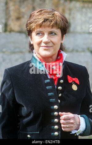 Nina Novakova, Mitglied des Parlaments, TOP09 Stockfoto