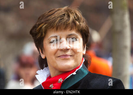 Nina Novakova, Mitglied des Parlaments, TOP09 Stockfoto