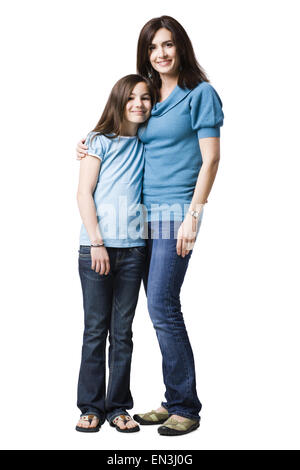 Mutter und Tochter Stockfoto
