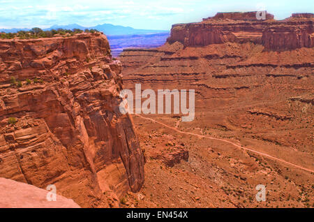 Dort runter Stockfoto