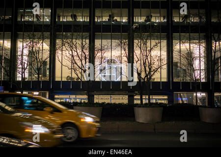 Die JPMorgan Chase-zentrale an der Park Avenue in New York am Freitag, 24. April 2015.  (© Richard B. Levine) Stockfoto