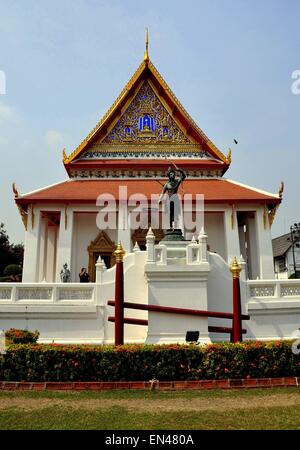 Bangkok, Thailand: Ende des 18. Jahrhunderts Phra Thinang Phutthaisawan private Schlosskapelle im Nationalmuseum Stockfoto