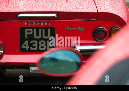 Ferrari 246 GT Dino auf der Ferrari Owners Club Rally bei Blenheim Palast, Woodstock, Oxfordshire Stockfoto