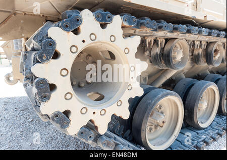 Israel, Latrun, Tank im Yad Lashiryon Museum Stockfoto