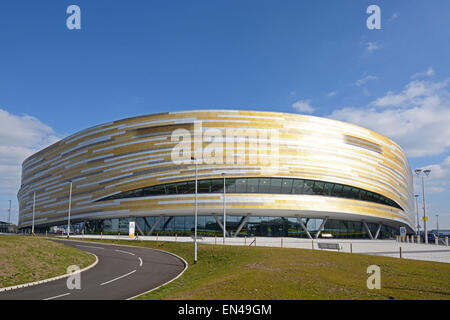 Derby-Arena, Velodrom. Derbyshire, England. Stockfoto