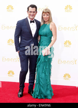 Ty Burrell und Holly Anne braun Stockfoto