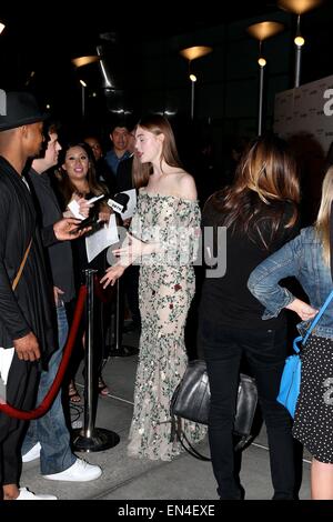 Los Angeles Premiere von "Low Down" bei der Arclight Hollywood - Ankünfte Featuring: Elle Fanning wo: Los Angeles, California, Vereinigte Staaten von Amerika bei: 23. Oktober 2014 Stockfoto