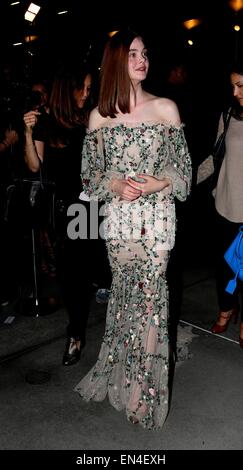 Los Angeles Premiere von "Low Down" bei der Arclight Hollywood - Ankünfte Featuring: Elle Fanning wo: Los Angeles, California, Vereinigte Staaten von Amerika bei: 23. Oktober 2014 Stockfoto