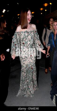Los Angeles Premiere von "Low Down" bei der Arclight Hollywood - Ankünfte Featuring: Elle Fanning wo: Los Angeles, California, Vereinigte Staaten von Amerika bei: 23. Oktober 2014 Stockfoto