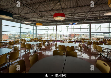 Cafeteria, Instituto Health Sciences Karriere Academy, Chicago, Illinois, USA Stockfoto