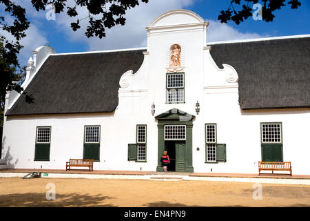 Das Gehöft am Groot Constantia Wine Estate, Constantia, Kapstadt, Westkap, Südafrika Stockfoto