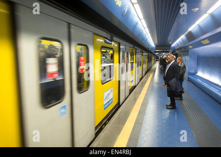 u-Bahnstation Toledo in Neapel Stockfoto