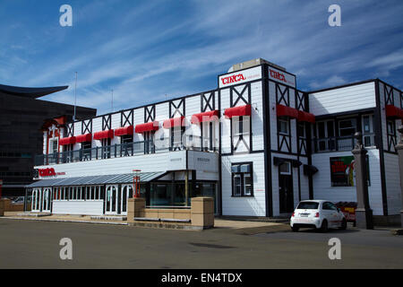 Ca. Theater Waterfront, Wellington, Nordinsel, Neuseeland Stockfoto