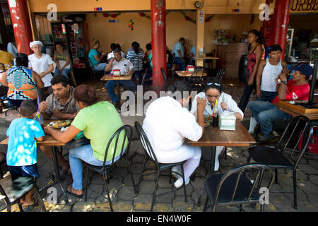 Restaurant in nicaragua Stockfoto