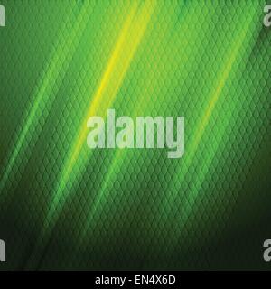 Grüne glänzende Sechseck Textur Hintergrund. Vektor-design Stock Vektor