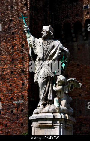 Statue in der Burg Stockfoto