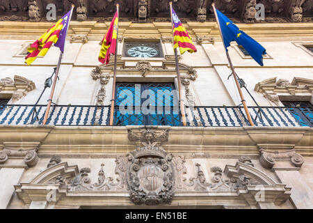 Rathaus Palma Mallorca Spanien Stockfoto