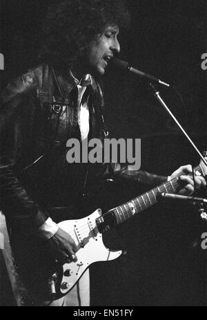 Bob Dylan Konzert in Earls Court in London, 15. Juni 1978. Stockfoto