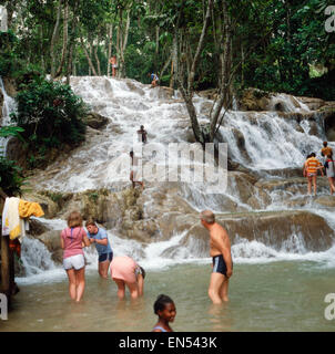 Eine Reise Nach Ocho Rios, Jamaika, 1980er Jahre. Eine Reise nach Ocho Rios, Jamaika, der 1980er Jahre. Stockfoto