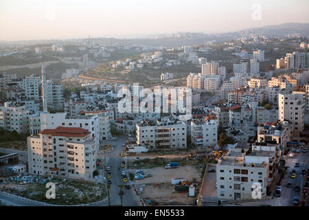 Stadt Ramallah, Westjordanland, Palästina Stockfoto