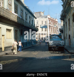 Eine Reise Nach Havanna, Kuba 1980er Jahre. Eine Reise nach Havanna, Kuba der 1980er Jahre. Stockfoto