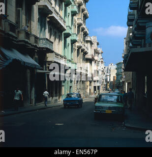 Eine Reise Nach Havanna, Kuba 1980er Jahre. Eine Reise nach Havanna, Kuba der 1980er Jahre. Stockfoto