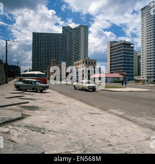 Eine Reise Nach Havanna, Kuba 1980er Jahre. Eine Reise nach Havanna, Kuba der 1980er Jahre. Stockfoto
