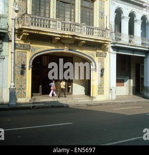 Eine Reise Nach Havanna, Kuba 1980er Jahre. Eine Reise nach Havanna, Kuba der 1980er Jahre. Stockfoto