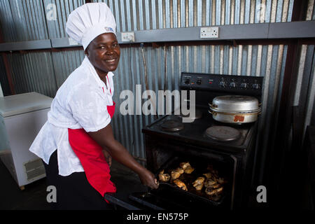 Berufsbildungszentrum in Simbabwe Stockfoto