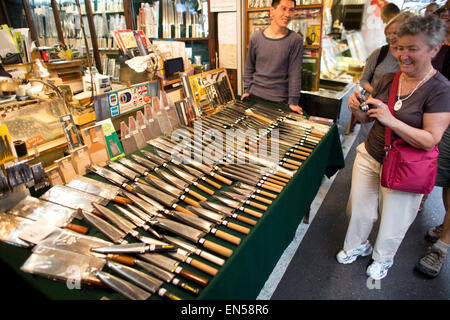 Sushi-Messer-Shop in Tokyo Stockfoto