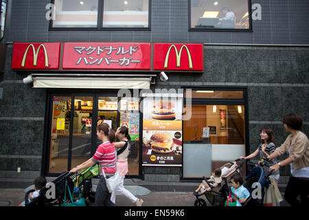 McDonald's-Restaurant in Tokio Stockfoto