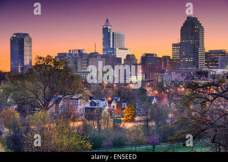 Skyline von Raleigh, North Carolina, USA. Stockfoto