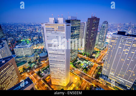 Tokyo, Japan Shinjuku Stadtbild. Stockfoto